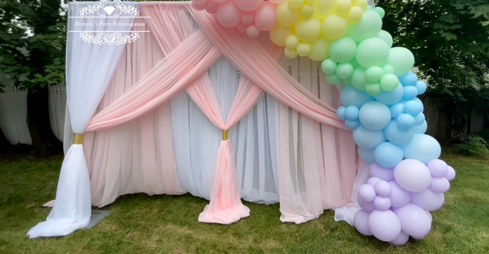 Brittany's Party Extravaganza - Backdrops