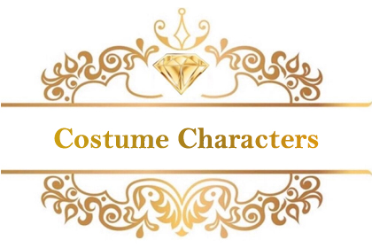 Costume Characters Tulare County, Kern County, Central California
